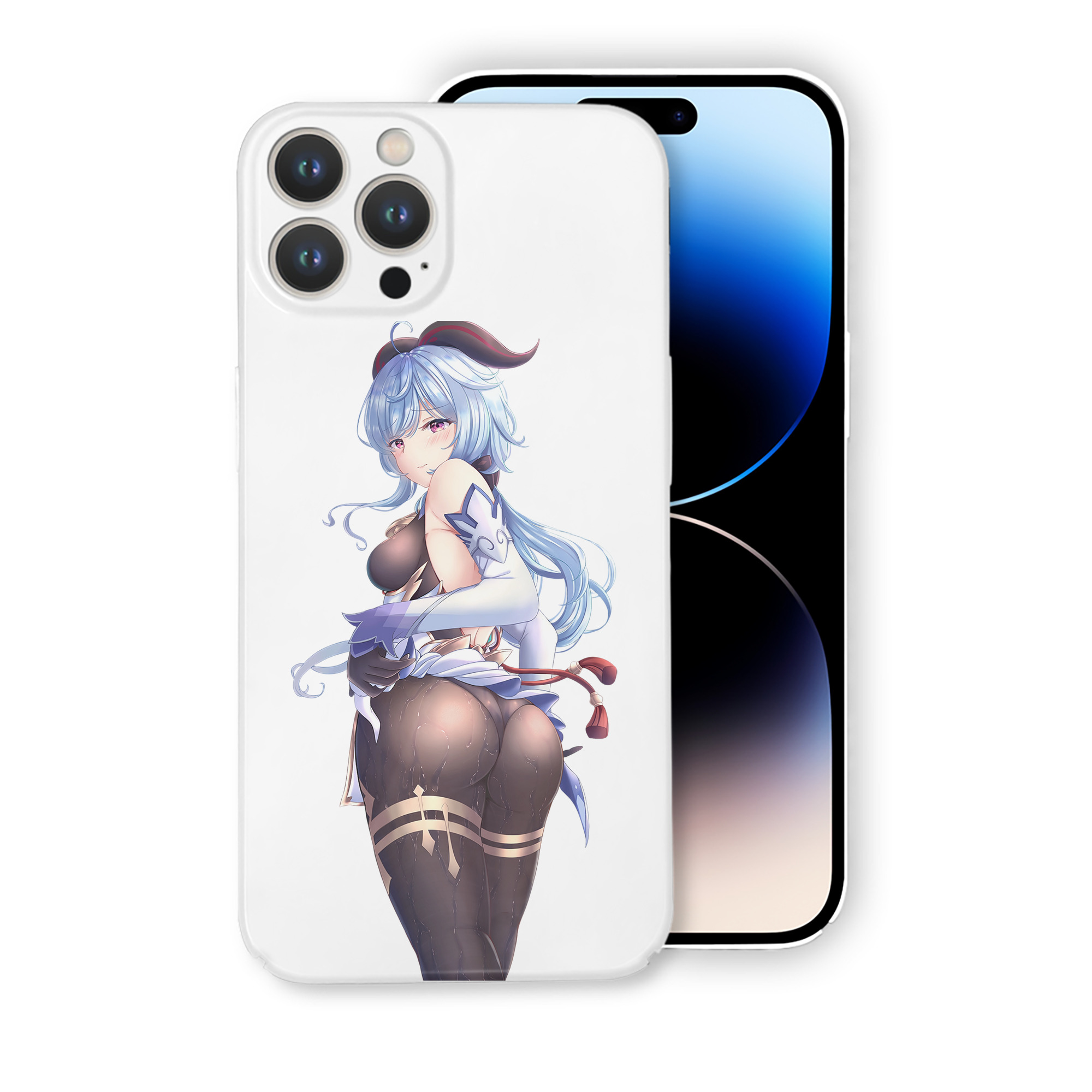 げんし神 甘雨 かんう genshin Ganyu 【iPhone 14シリーズ対応】ハードケース